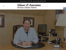 Tablet Screenshot of gloverlaw.ca